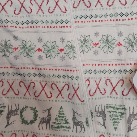 Burt's Bees Baby Holiday Footed Pajama - Picture 5 of 7